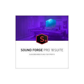 Magix Sound Forge Pro 18 Suite ESD, Vollversion - FRI-GX47-000230