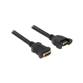 Delock Verlängerungskabel zum Einbau, 4K 30Hz HDMI - HDMI, 0.25 m - FRI-GX47-002TY5