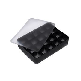 Lurch Eiswürfelform Würfel Schwarz / Transparent, 3 x 3 cm - FRI-GX47-004Y6C