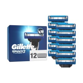 Gillette Rasierklingen Mach3 Turbo 12 Stück - FRI-GX47-000TVT