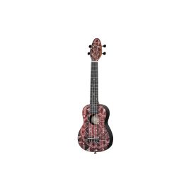 Ortega Guitars Ukulele Keiki Package K2SS-RKC – Red Kaleidoscop - FRI-GX47-005MF0