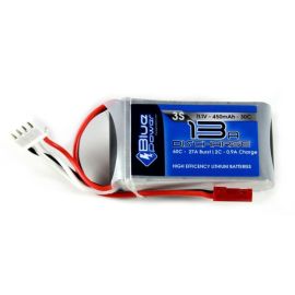 EP RC-Akku LiPo 450 mAh 11.1 V 30C BluePower - FRI-GX47-0043SS