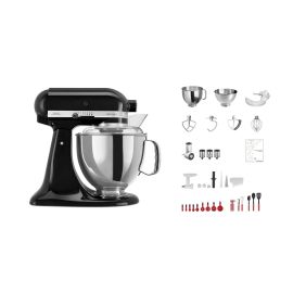 KitchenAid Küchenmaschine Artisan KSM200 Schwarz glanz - FRI-GX47-0028TC
