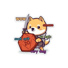 Glass Staff Much Crit Sticker Mehrfarbig - FRI-GX47-003XE6