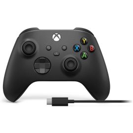 Microsoft Wireless Controller Carbon Black, mit USB-C Kabel - FRI-GX47-006ZJ2