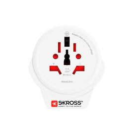 SKROSS Reiseadapter World USA mit USB Ladegerät - FRI-GX47-003A6D