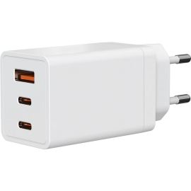 STEFFEN USB-Wandladegerät 1 x T13, mit 2 USB C 1 USB A 5 V, 3A, 67W - FRI-GX47-0051MG