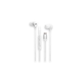 LMP In-Ear Kopfhörer USB-C geflochtenes Kabel weiss - FRI-GX47-007KQW