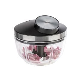 GEFU Hacker Zizo 450 ml, Transparent/Schwarz/Silber - FRI-GX47-0022RP