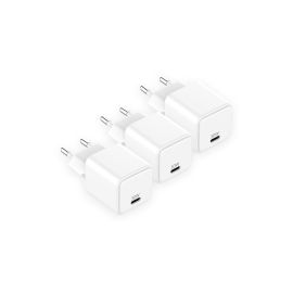 LMP USB-Wandladegerät USB-C GaN 30 W 3 Stück - FRI-GX47-001YQH