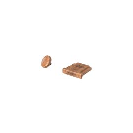 Smallrig 6238 Blitzschuhabdeckung Palisanderholz mit Auslöserkappe - FRI-GX47-0021PD