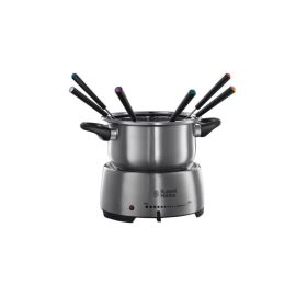 Russell Hobbs Fondue Maker Fiesta 8 Teile, Silber - FRI-GX47-004JRE