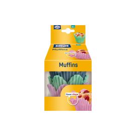 Toppits Muffin Backform Muffins Blütenform 36 Stück - FRI-GX47-003BPE