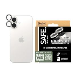 SAFE. Lens Protector iPhone 16 / 16 Plus Silber - FRI-GX47-00413J