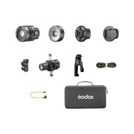 Godox RS60R RGB, LED, 60 W, 1800 bis 10000 K, 1-Licht-Set - FRI-GX47-0074QR