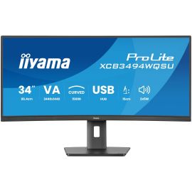iiyama Monitor ProLite XCB3494WQSU-B1 34 ", 3440 x 1440 (UWQHD) - FRI-GX47-003FGB