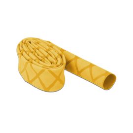 Delock Schrumpfschlauch X-Muster rutschfest 1 m x 15 mm Gelb - FRI-GX47-006GET