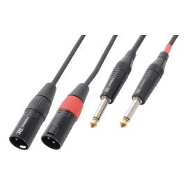 PD Connex CX64-3 XLR 3 Pole, male - Klinke 6.3 mm, male 3 m