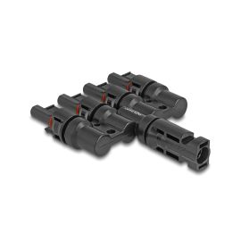 Delock DL4 Solar Konnektor 1x Stecker zu 4x Buchse, IP67 - FRI-GX47-001MHK