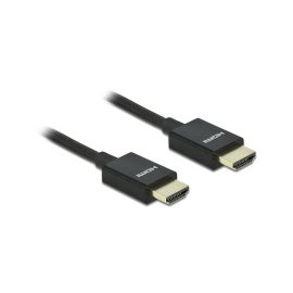 Delock Kabel 8K 60Hz HDMI - HDMI, 1 m, Schwarz (85384)