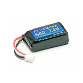 FliteZone RC-Akku LiPo 500 mAh 7.4 V 30C 120x - FRI-GX47-0043T0