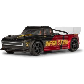 Arrma Race Truck Infraction 223S DSC 4 x 4 1:8, ARTR Schwarz/Rot - FRI-GX47-004W00