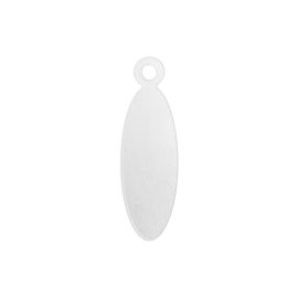 Creativ Company Metall-Anhänger Alu oval - FRI-GX47-0024GX