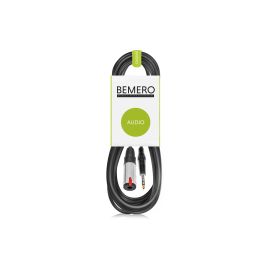 Bemero 6.3 Klinkenstecker - 6.3 Klinkenkupplung 10 m, Schwarz - FRI-GX47-001KFF