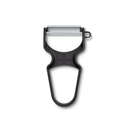 Victorinox Sparschäler Rapid mit Mikrozahnung, Schwarz - FRI-GX47-000JEE