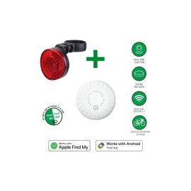 4smarts Standort-Finder SkyTag Duos mit Rückreflektor für Fahrrad - FRI-GX47-002PJV