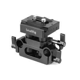 Smallrig Universal 15 mm Schienenstützsystem-Grundplatte - FRI-GX47-002ABZ