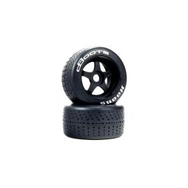 Arrma Kompletträder DBoots Hoons 53/107 2.9, White 2 Stück - FRI-GX47-001ZHN