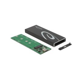 Delock Externes Gehäuse für M.2 SATA SSD mit USB Type-C M.2 - FRI-GX47-0044BF