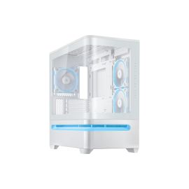 ASUS PC-Gehäuse Prime AP202 TG ARGB Weiss - FRI-GX47-002VQX
