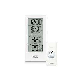 ADE Wetterstation mit Funk-Aussensensor Weiss - FRI-GX47-003WX4