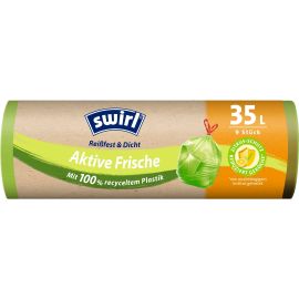 Swirl Müllbeutel Müllbeutel Aktive Frische 35 Liter 35 l, 9 Stück - FRI-GX47-001EZQ