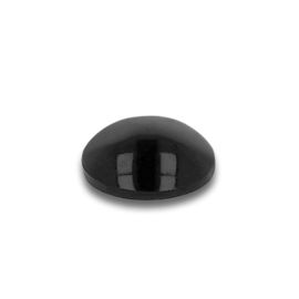 Delock Gummifüsse 5 x 2mm rund, selbstklebend, 100 Stück, schwarz - FRI-GX47-0058NP