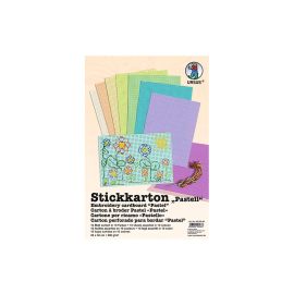 URSUS Stickkarton Pastell 10 Farben - FRI-GX47-00002Z