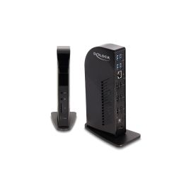 Delock Dockingstation USB Type-C Triple Display 4K PD 96 W - FRI-GX47-006RGY