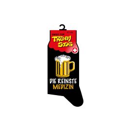 Trendcompany Socken Bier Medizin 41-46 - FRI-GX47-003C3X