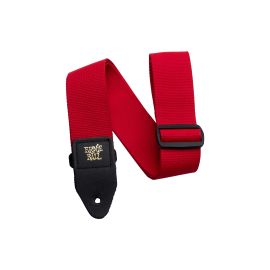 Ernie Ball Gitarrengurt Polypro Red - FRI-GX47-001MB8