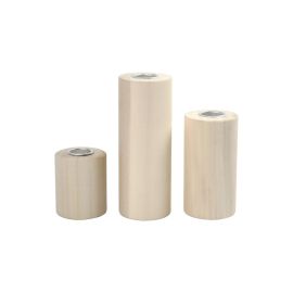 Creativ Company Kerzenständer 14.5 + 9 + 6.5 cm 3 Stück, Beige - FRI-GX47-00023R
