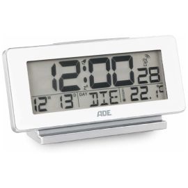 ADE Funkwecker mit Temperatur und Datumsanzeige, Weiss - FRI-GX47-0041SW