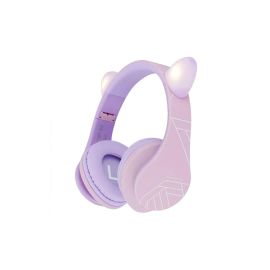PowerLocus P2 Kids Violett-Rosa Katzenohren Kabellos - FRI-GX47-0070PW