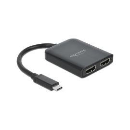 Delock 2-Port Signalsplitter USB-C – HDMI, MST/VXP support - FRI-GX47-002VBV