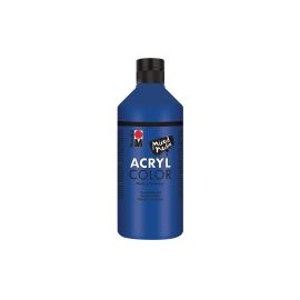 Marabu Acrylfarbe Acryl Color 500 ml Dunkelblau - FRI-GX47-000ZSH