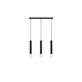 Markslöjd Pendelleuchte Sencillo, 3 x E27, max. 40W, Schwarz - FRI-GX47-004KZC