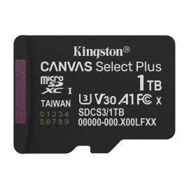 Kingston microSDXC-Karte Canvas Select Plus Gen3 1000 GB (SDCS3/1TBSP) - FRI-GX47-004R2Q