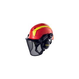 uvex Schutzhelm Pheos Forestry, Rot - FRI-GX47-001W9D