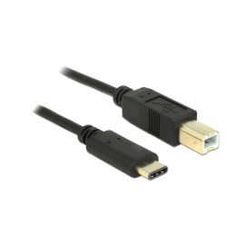 Delock USB 2.0-Kabel USB-C - USB-B 2 m - FRI-GX47-001AXJ